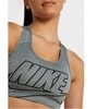 Nike Sportinė Liemenėlė Moterims Swooosh Futura Bra Pilkas BV3643 084