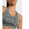 Nike Sportinė Liemenėlė Moterims Swooosh Futura Bra Pilkas BV3643 084