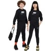 Nike Sportinis Kostiumas Paaugliams K Nsw Tracksuit Poly Crew Hbr Juodas FD3090 010