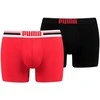 Puma Apatiniai Vyrams Placed Logo Juodas Raudona