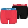 Puma Apatiniai Paaugliams Basic Boxer Juodas Raudona 907650 04