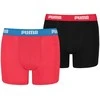 Puma Apatiniai Paaugliams Basic Boxer Juodas Raudona 907650 04