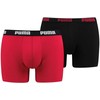 Puma Apatiniai Vyrams Basic Boxer Juodas Raudona