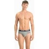 Puma Apatiniai Vyrams Basic Brief Juodas Pilkas 889100 19