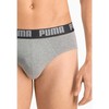 Puma Apatiniai Vyrams Basic Brief Juodas Pilkas 889100 19