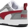 Puma Avalynė Paaugliams Rebound V6 Lo Jr Baltas Pilkas Raudona 393833 09