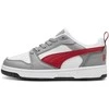 Puma Avalynė Paaugliams Rebound V6 Lo Jr Baltas Pilkas Raudona 393833 09