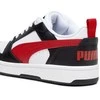 Puma Avalynė Paaugliams Rebound V6 Lo Jr Juodas Baltas Raudona 393833 04