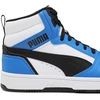 Puma Avalynė Paaugliams Rebound V6 Mid Jr Baltas Mėlyna Juodas 393831 06