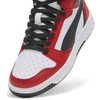 Puma Avalynė Paaugliams Rebound V6 Mid Jr Baltas Raudona Juodas 393831 03