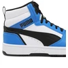Puma Avalynė Paaugliams Rebound V6 Mid Jr Baltas Mėlyna Juodas 393831 06