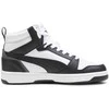 Puma Avalynė Paaugliams Rebound V6 Mid Jr Baltas Baltas Juodas 393831 01