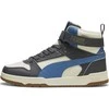 Puma Avalynė Paaugliams Rebound V6 Mid Wtr Juodas Baltas 394685 01