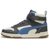 Puma Avalynė Paaugliams Rebound V6 Mid Wtr Juodas Baltas 394685 01
