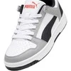 Puma Avalynė Rebound Layup Lo SL Jr Baltas Juodas Pilkas 370490 20