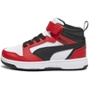 Puma Avalynė Vaikams Rebound V6 Mid Jr Baltas Juodas Raudona 393832 03