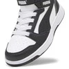 Puma Avalynė Vaikams Rebound V6 Mid Jr Baltas Juodas 393832 01