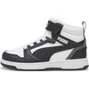 Puma Avalynė Vaikams Rebound V6 Mid Jr Baltas Juodas 393832 01