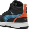 Puma Avalynė Vaikams Rebound V6 Mid Jr Juodas Mėlyna Baltas 397946 02