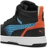 Puma Avalynė Vaikams Rebound V6 Mid Jr Juodas Mėlyna Baltas 397946 02