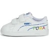 Puma Avalynė Vaikams Smash v2 Home School Baltas 386201 02