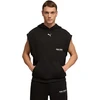 Puma Džemperis Be Rankovių Vyrams Graphics French Terry Juodas 528672 01