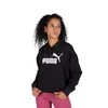 Puma Džemperis Moterims Ess Cropped Logo Juodas 586870 01