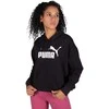 Puma Džemperis Moterims Ess Cropped Logo Juodas 586870 01