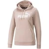 Puma Džemperis Moterims Ess Logo Hoodie Rožinė 586789 47