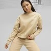 Puma Džemperis Moterims Ess+ Relaxed Crew Fl Kreminis 676801 84