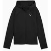 Puma Džemperis Moterims Evostripe Full-Zip Hoodie Juodas 688141 01