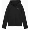 Puma Džemperis Moterims Evostripe Full-Zip Hoodie Juodas 688141 01