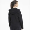 Puma Džemperis Moterims Evostripe Full-Zip Hoodie Juodas 583532 01