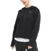 Puma Džemperis Moterims Evostripe Full-Zip Hoodie Juodas 583532 01