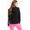 Puma Džemperis Moterims Modern Sports Full - Zip Hood Juodas 583542 01