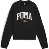 Puma Džemperis Moterims Squad Crew Fl Juodas 681539 01