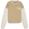 Puma Džemperis Moterims Squad Crew Tr Kreminis 677898 83