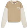 Puma Džemperis Moterims Squad Crew Tr Kreminis 677898 83