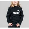 Puma Džemperis Paaugliams Ess Logo Hoodie Juodas 587030 01