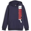 Puma Džemperis Paaugliams Ess+ Logo Lab Hoodie Fl Navy 676325 06