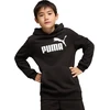 Puma Džemperis Paaugliams Ess No.1 Logo Hoodie Juodas 684909 01