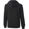 Puma Džemperis Paaugliams Power Logo Hoodie Juodas 847297 01