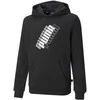 Puma Džemperis Paaugliams Power Logo Hoodie Juodas 847297 01