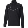 Puma Džemperis Paaugliams TeamRise 1/4 Zip Juodas 657395 03