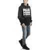 Puma Džemperis Rebel Up Hoodie Pilkas Juodas