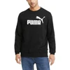 Puma Džemperis Vyrams Ess Big Logo Crew Juodas 586678 01