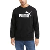 Puma Džemperis Vyrams Ess Big Logo Crew Juodas 586678 01