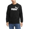Puma Džemperis Vyrams Ess Big Logo Crew Juodas 586678 01