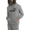 Puma Džemperis Vyrams Ess Big Logo Hoodie Pilkas 586688 03
