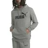 Puma Džemperis Vyrams Ess Big Logo Hoodie Pilkas 586688 03